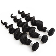 Indian Loose Wave - HD Lace line closure + bundles