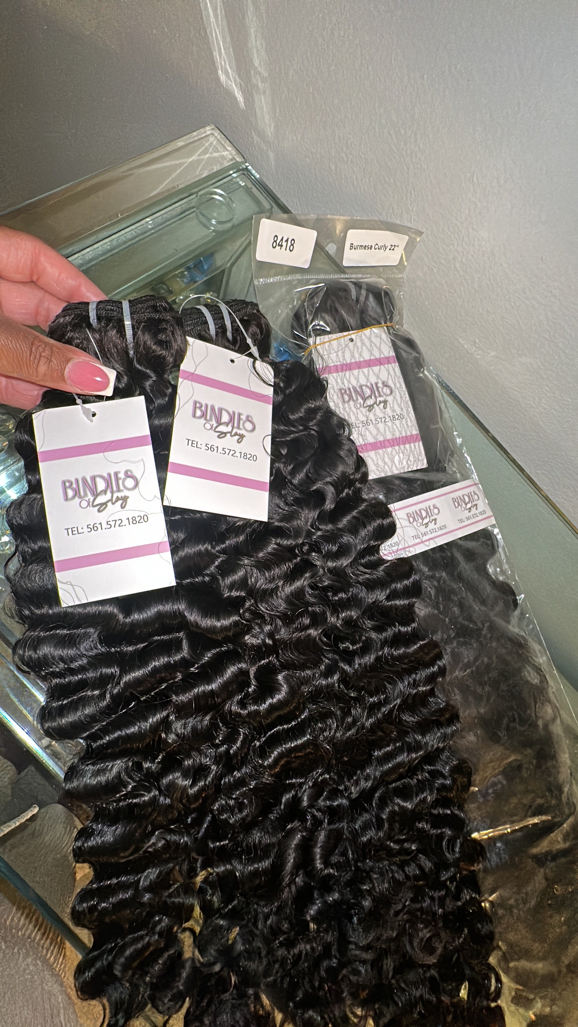 RAW BURMESE CURLY FULL FRONTAL WIGS (13x6) HD