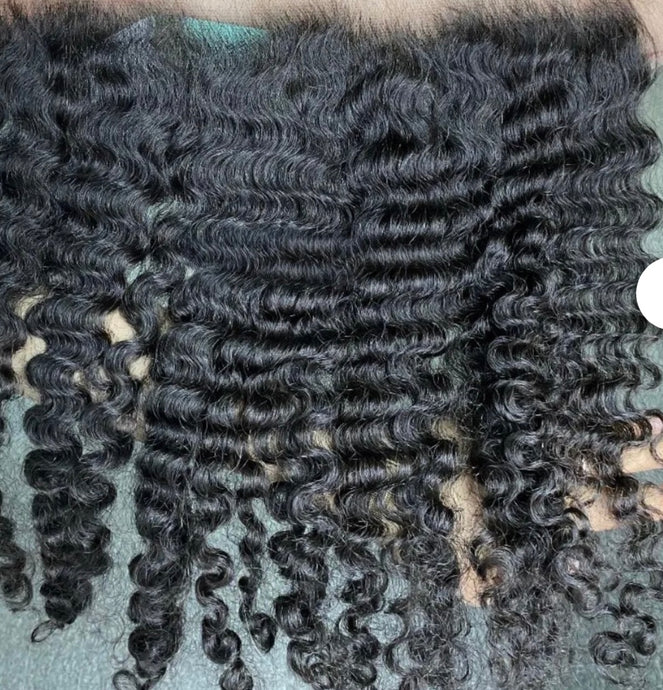 HD Frontal - Raw Burmese Curly