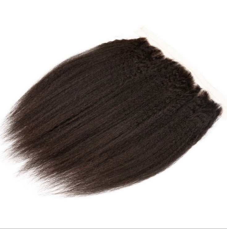 Kinky Straight Frontal + Bundle Deal