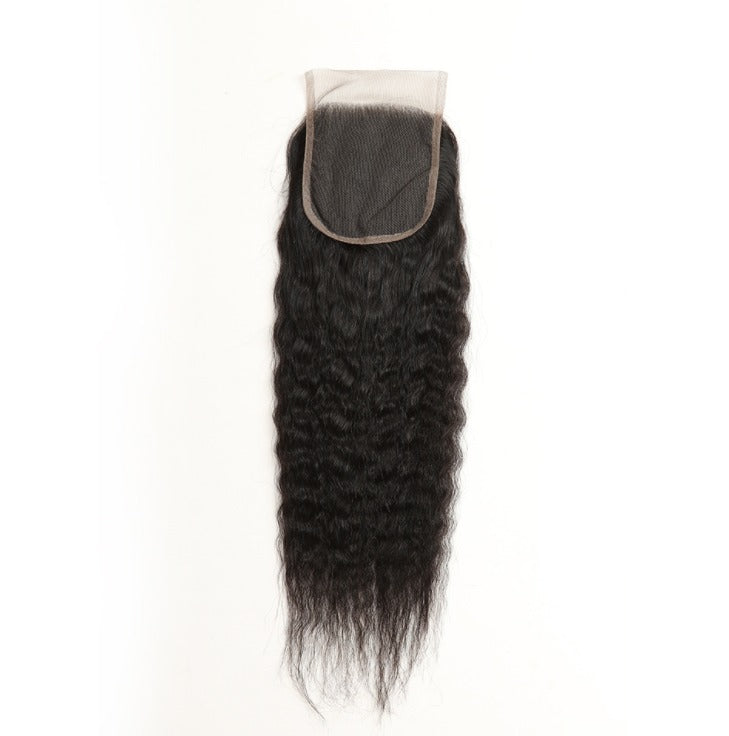 Kinky Straight Closure + Bundle Deal