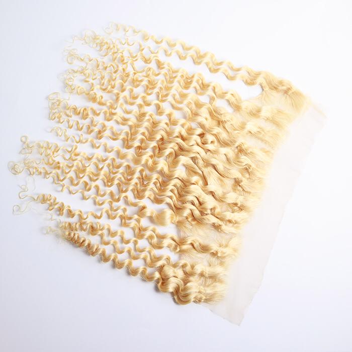 613 Deep Curly Frontal + Bundle Deal